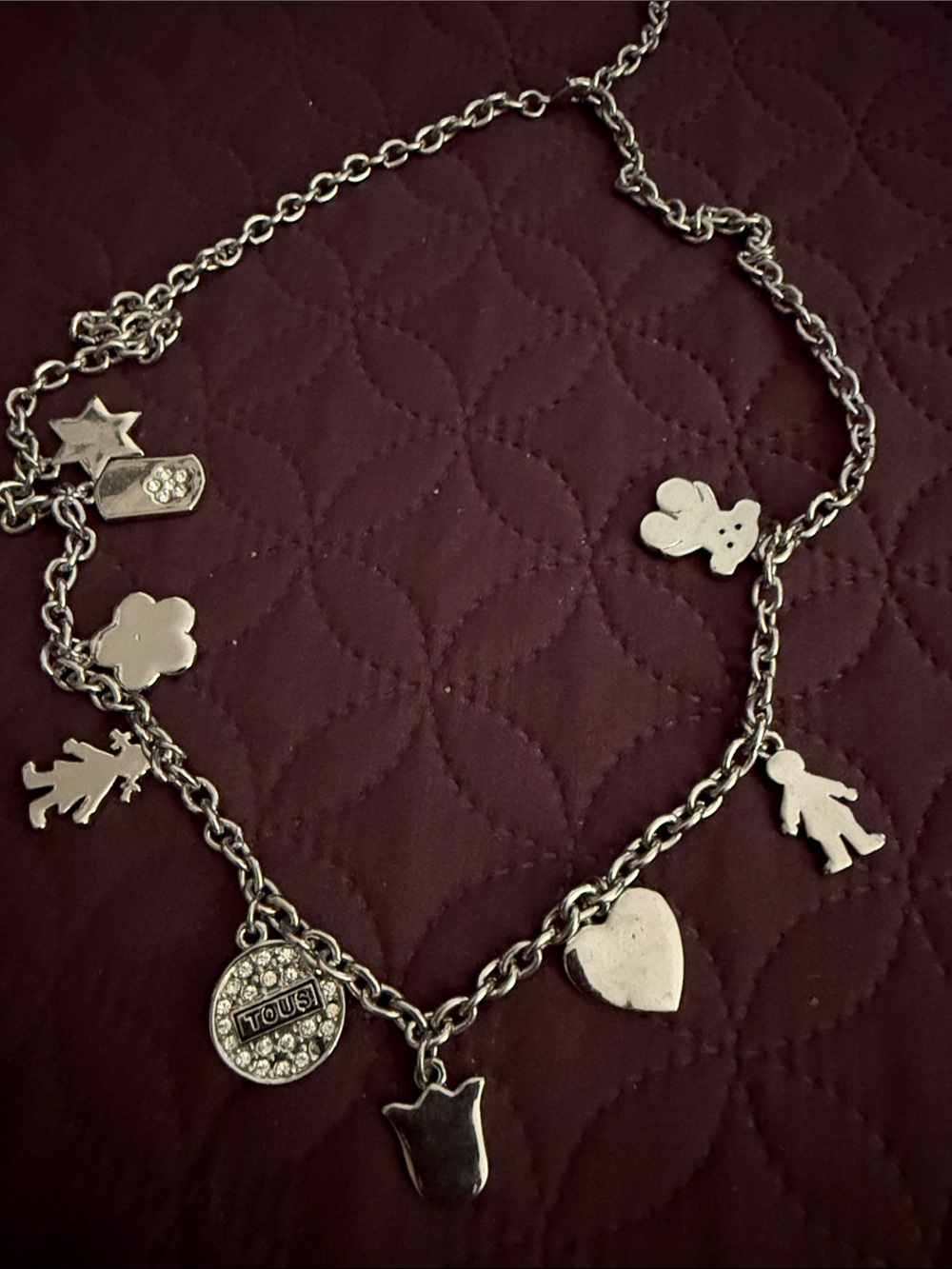 Authentic Tous Necklace and matching Bracelet